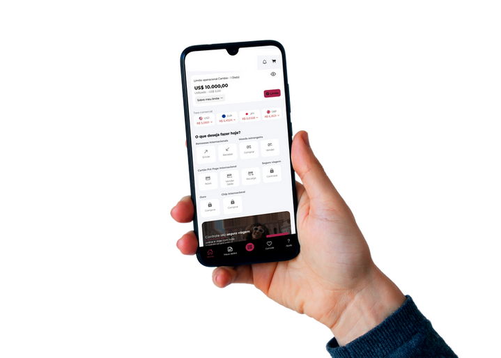 Baixe o aplicativo no andoid ou ios